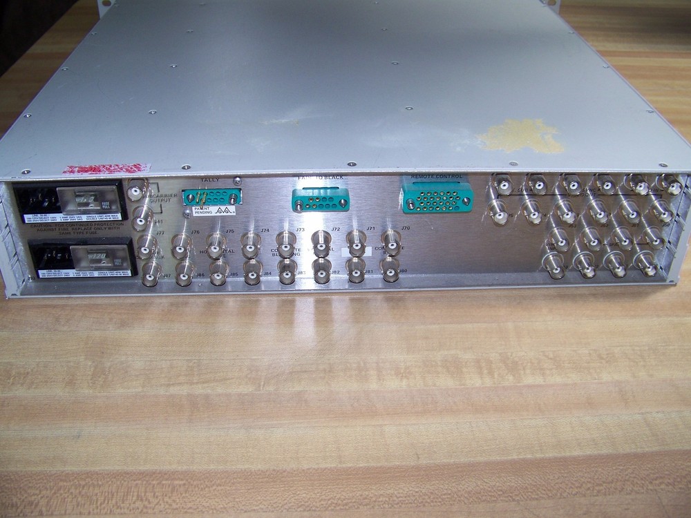 Grass Valley Group 3240 -2RU Video Processing Broadcast Amplifier + Modules