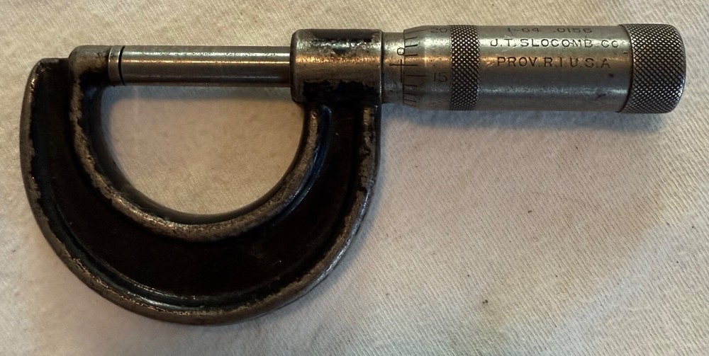 J.T. Slocomb Co Micrometer 1"