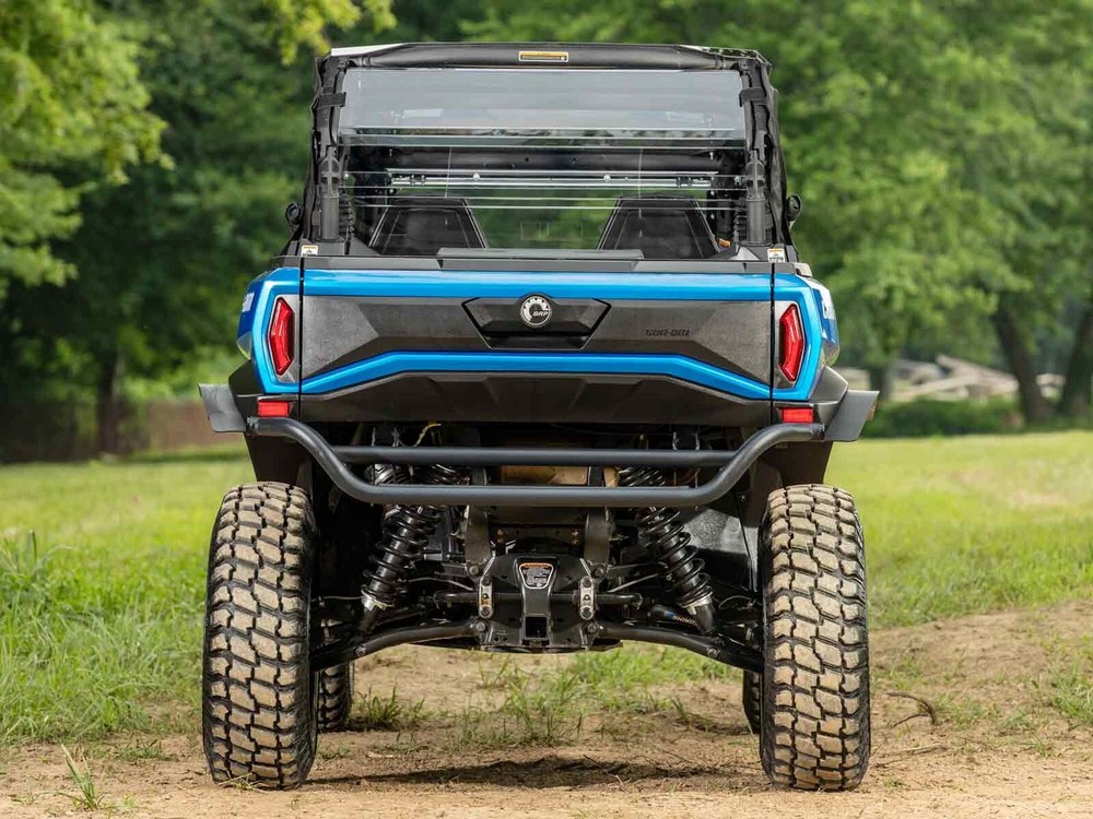 SuperATV Clear Rear Windshield for Can-Am Commander 700 / 1000 (2021+)