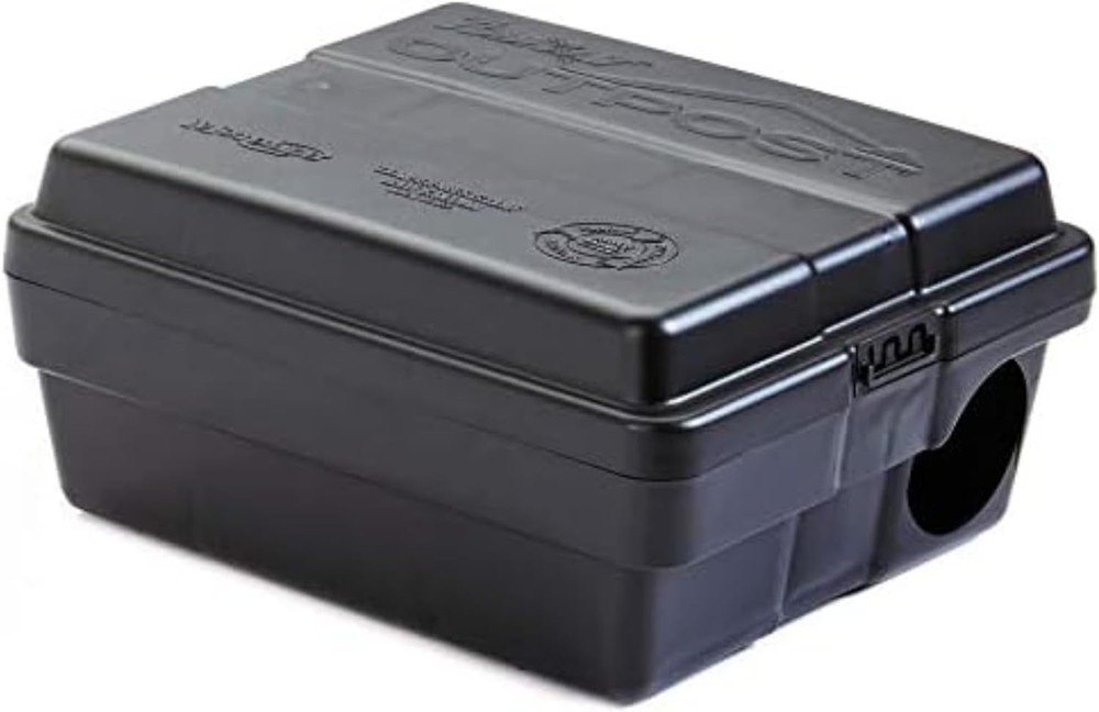 Tamper-Resistant Rat Bait Station - Secure & Reliable Pest Control Solution