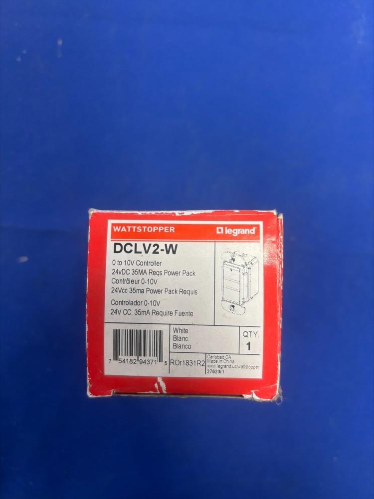 LEGRAND WATTSTOPPER  DCLV2-W (0-10V CONTROLLER WHITE) POWER PACK