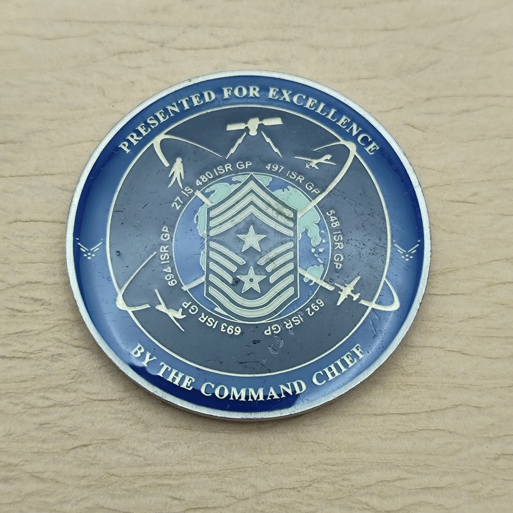 USAF 480th Isr Wing Challenge Coin