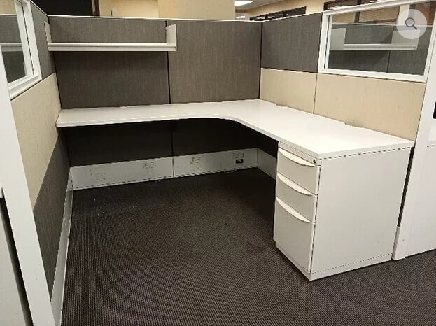 Haworth Premise 6x6 Pre Owned Cubicles