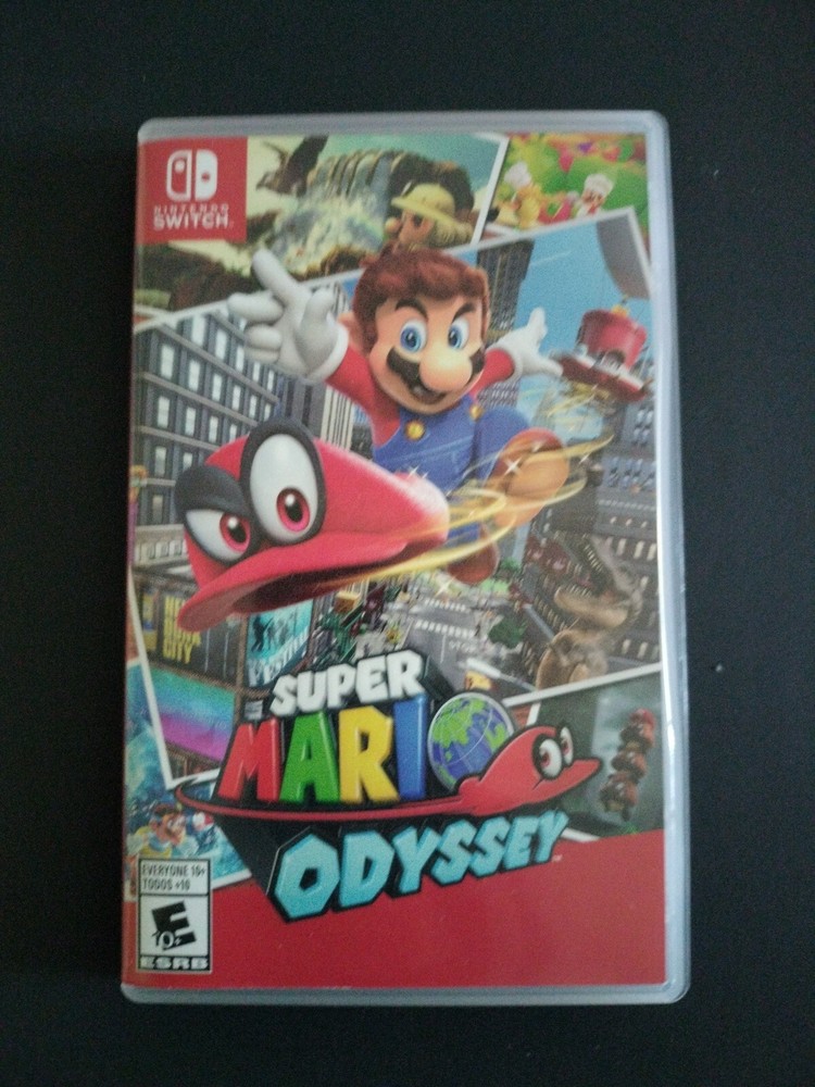 Replacement Case ONLY - Super Mario Odyssey - Nintendo Switch Box - UAE Version