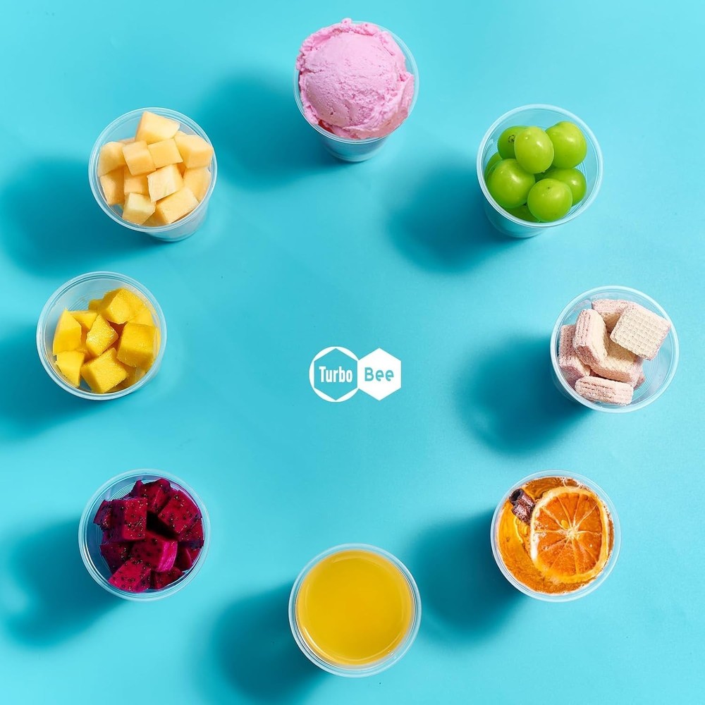 5oz Disposable Plastic Cups 500 Pack - Small Drinking & Sample Cups, Bulk Mul...