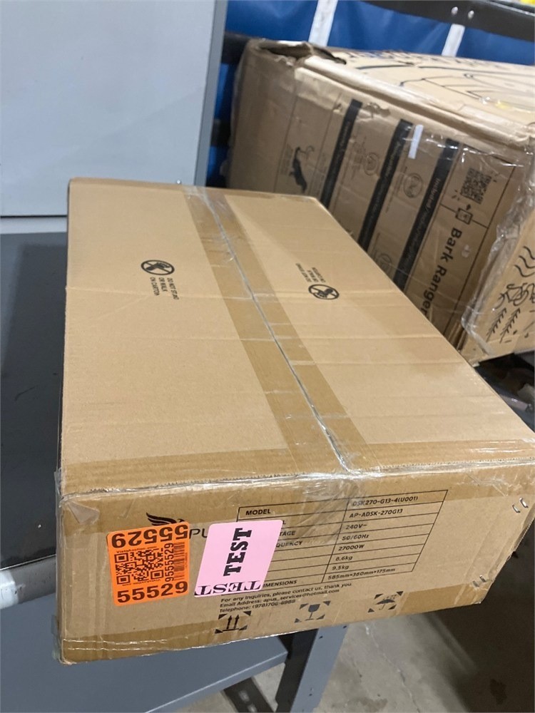 APUS 27kW Tankless Water Heater 240V 6.5GPM On Demand LED Gray