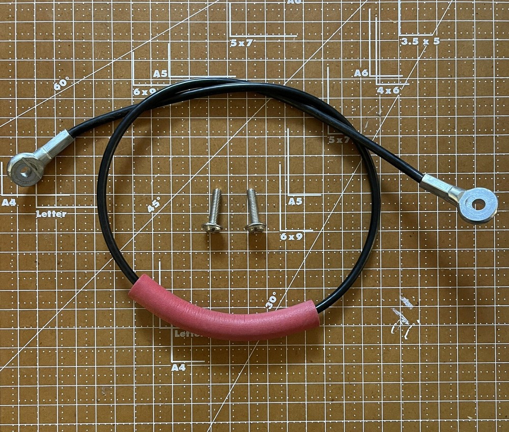 BOB Revolution Single Stroller Replacement Part - Pull Folder Cable Cord - Used