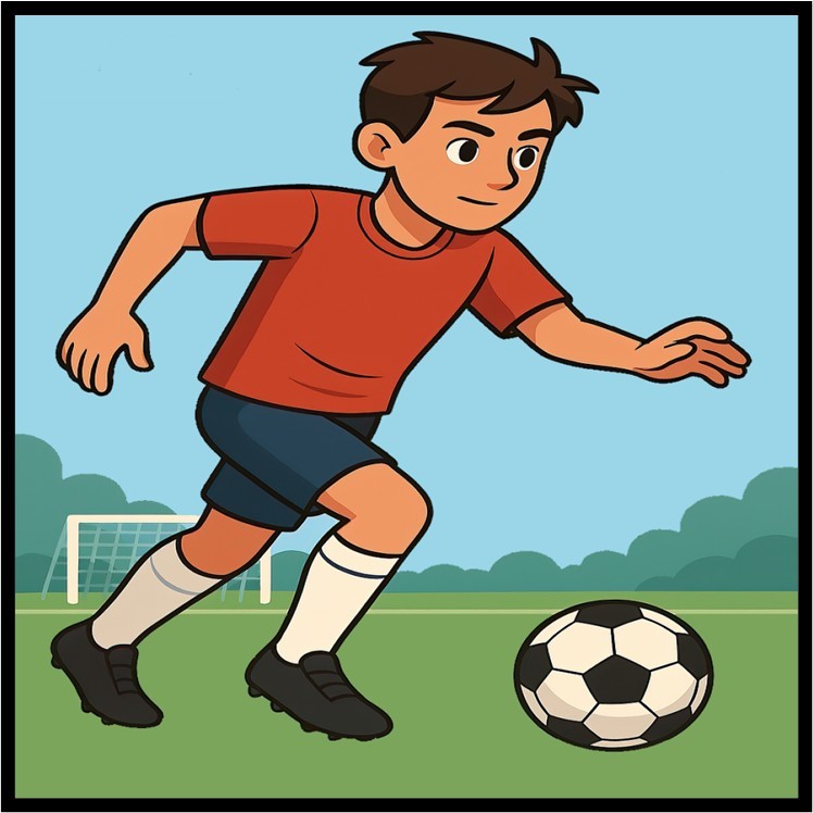 30 Custom Fun Time Soccer Personalized Address Labels