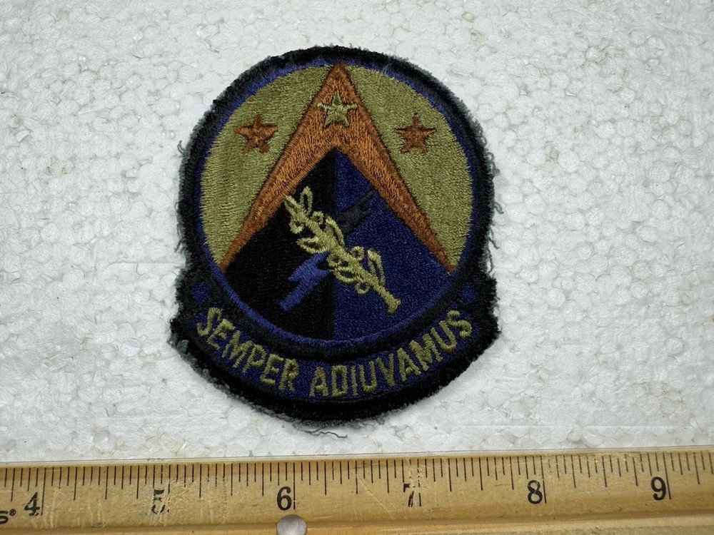 Vintage USAF SEMPER ADIUVAMUS PATCH