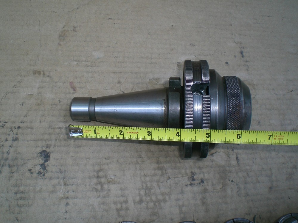 Gorton Quick Change Chuck NMTB40 with 11 Collets