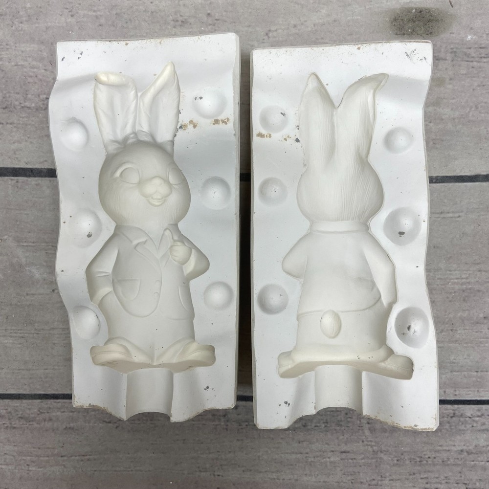 Conklins Ceramic Slip Casting Mold Mr. Bunny S+M Figurine #407