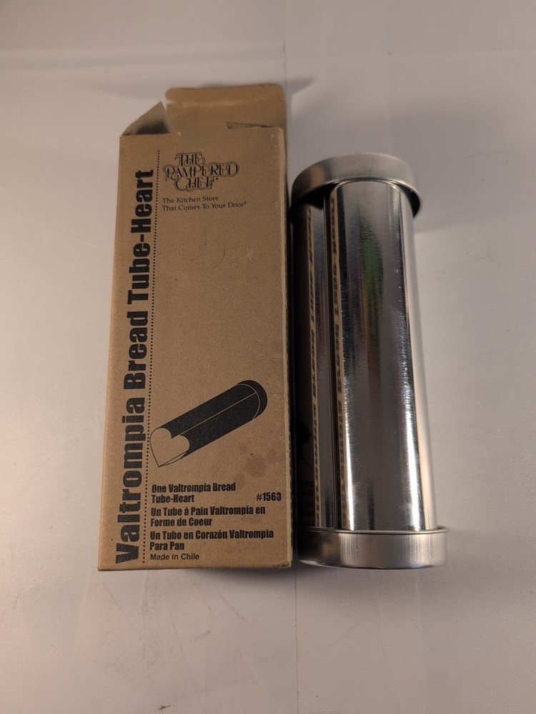 Pampered Chef Bread Tube-Heart Shape