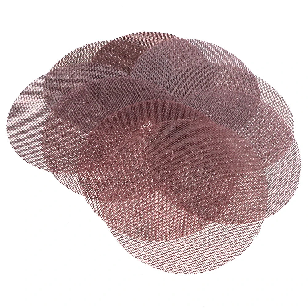 10Pcs 5inch 125mm Mesh Sanding Discs Hook&Loop Abrasive Dust Free Disc Anti-Bloc