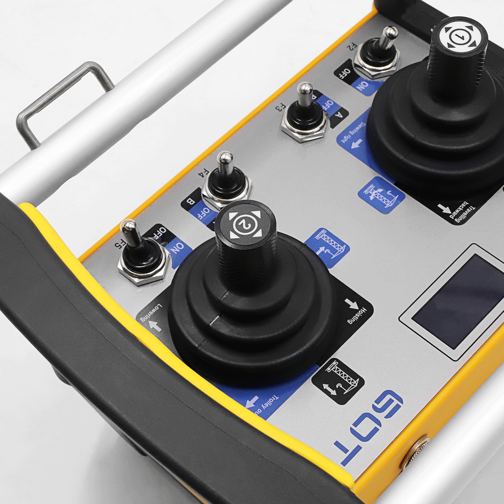 Industrial Remote Control Wireless Joystick Crane Lift Chain Hoist Controller