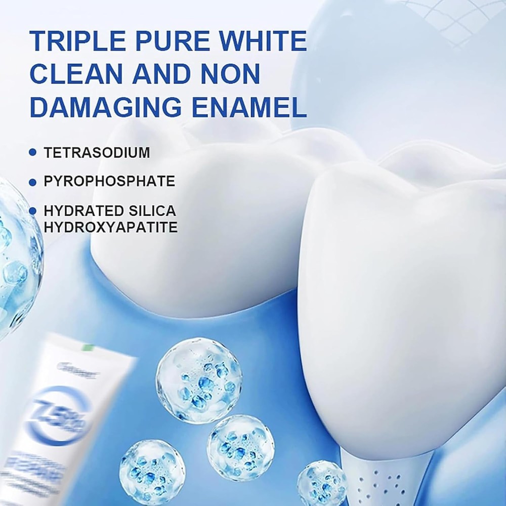 7.5% Hydroxyapatite Toothpaste, 2Pack Toothpaste for Advanced Enamel Protection