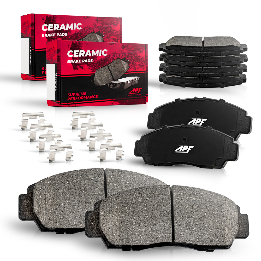 For 2000-2005 Chevrolet Impala - Front + Rear Ceramic Brake Pads