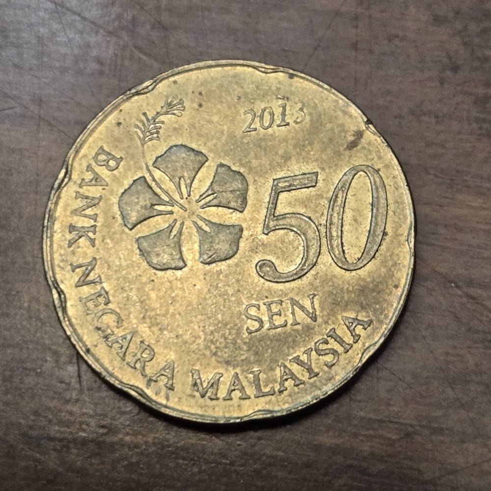 2013  Malaysia 50 Sen    * FREE  COMBINED SHIPPING****