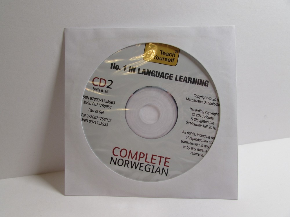 Teach Yourself Complete Norwegian CD 2 - Units 6-16, 2010
