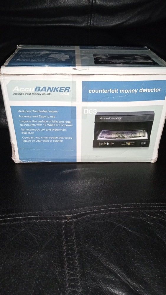 Accubanker D63 Compact Counterfeit Detector