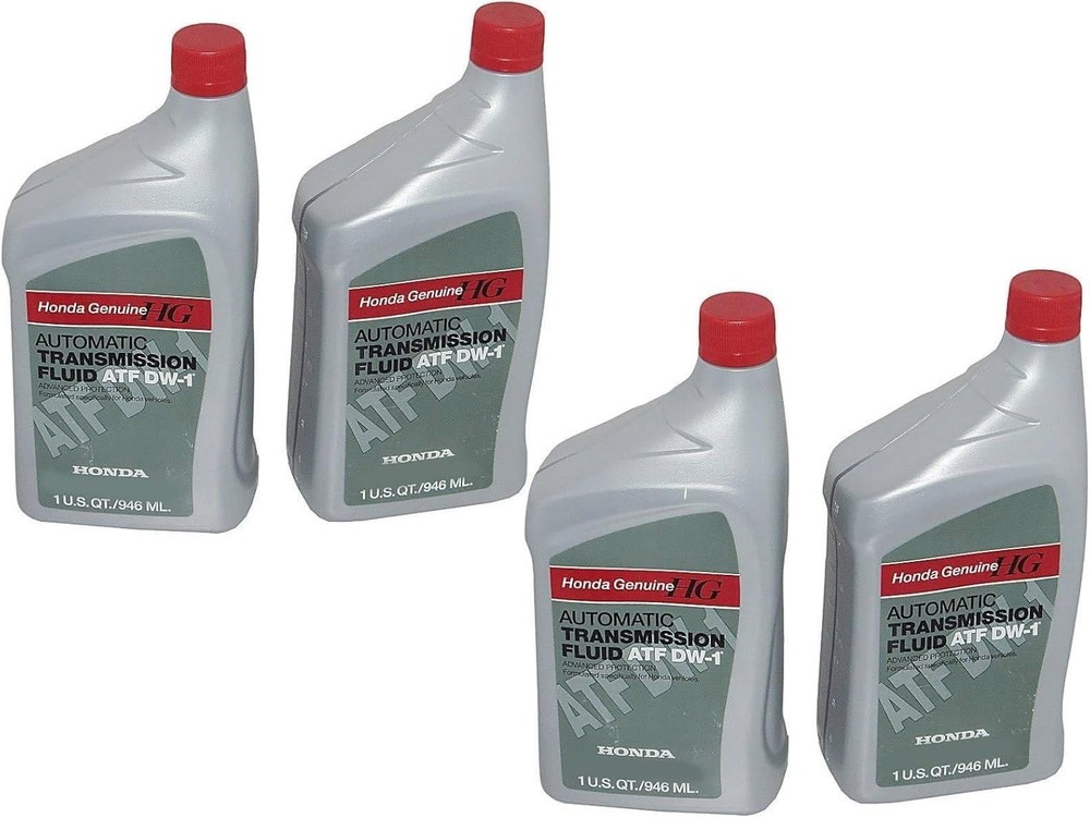 4 Pack DW-1 Automatic Transmission Fluid - 1 QT Each, Smooth Driving Solution
