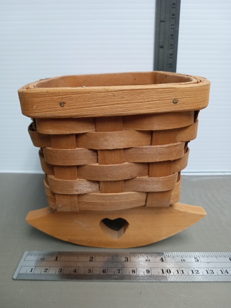 Wooden Cradle Basket