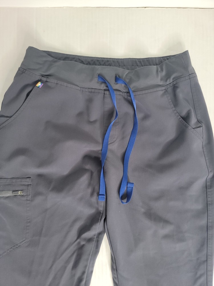 FIGS Pride Scrub Pants LOT (2) SZ Medium Straight Gray Limited Edition