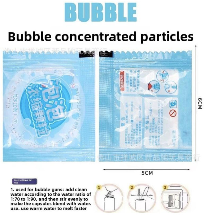 Fully Automatic Bubble Gun Rocket Bubbles Machine Automatic Blower with Bubble