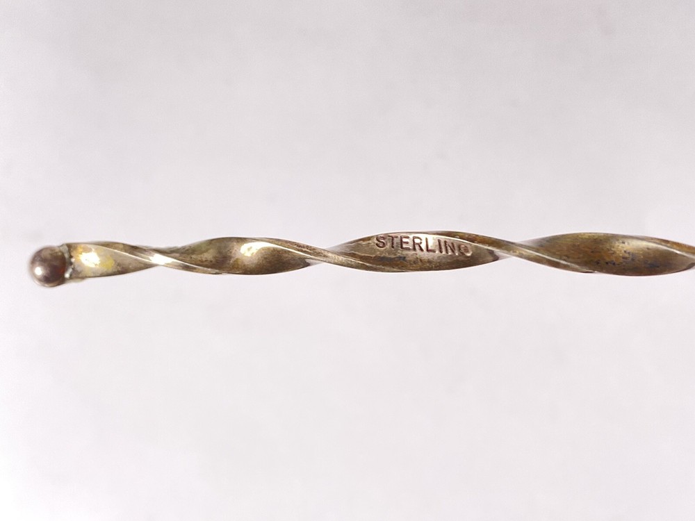 Twist Handle Candle Snuffer Sterling Silver