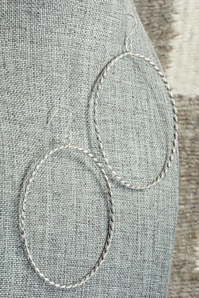 Sterling Silver Earrings - Caroline Tsosie