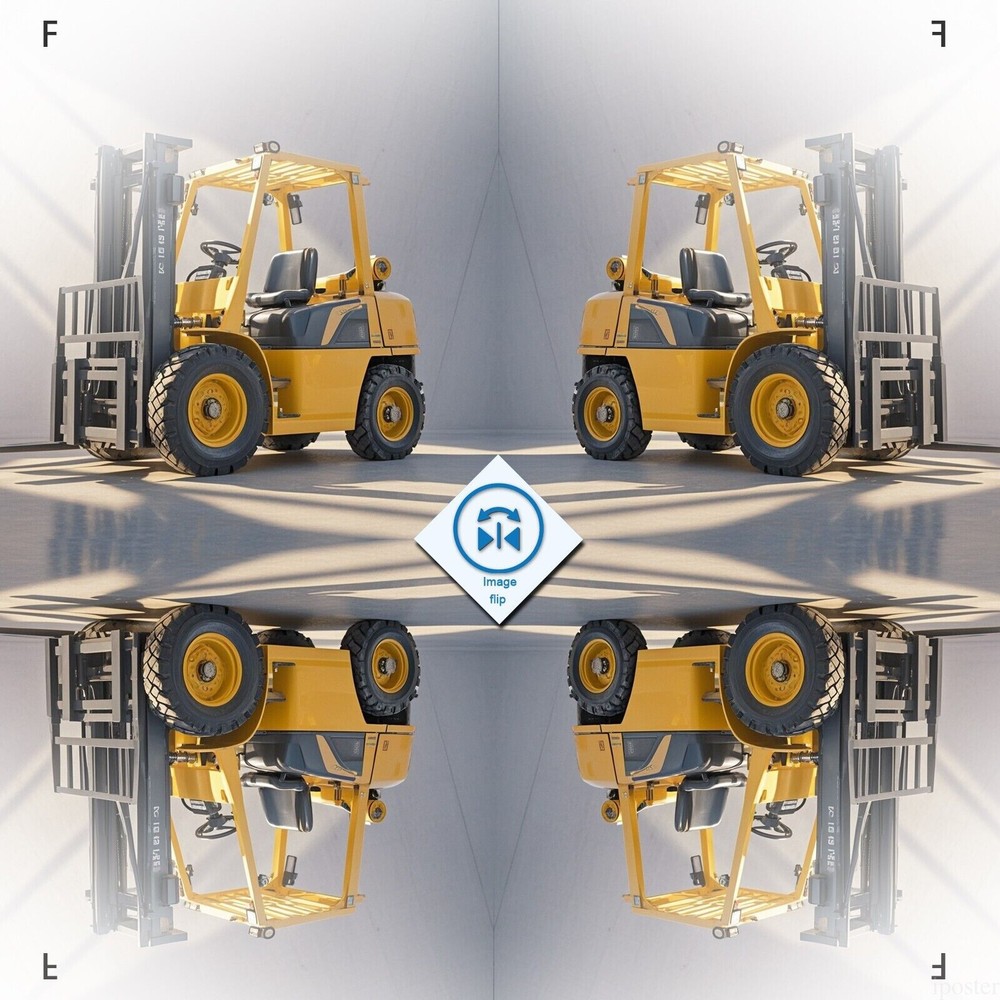 Wireless 7" DVR Monitor Forklift Front View Camera Laser Positioning