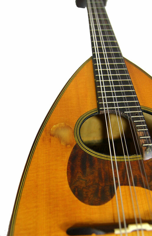Japan Suzuki M30 Bowlback Solid Spruce top Maple Mandolin OJMN219