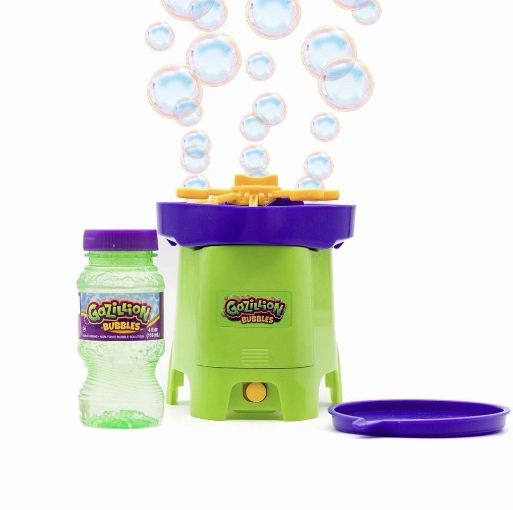 Gazillion Bubbles Tiny Typhoon, Compact Bubble Machine, Powerful