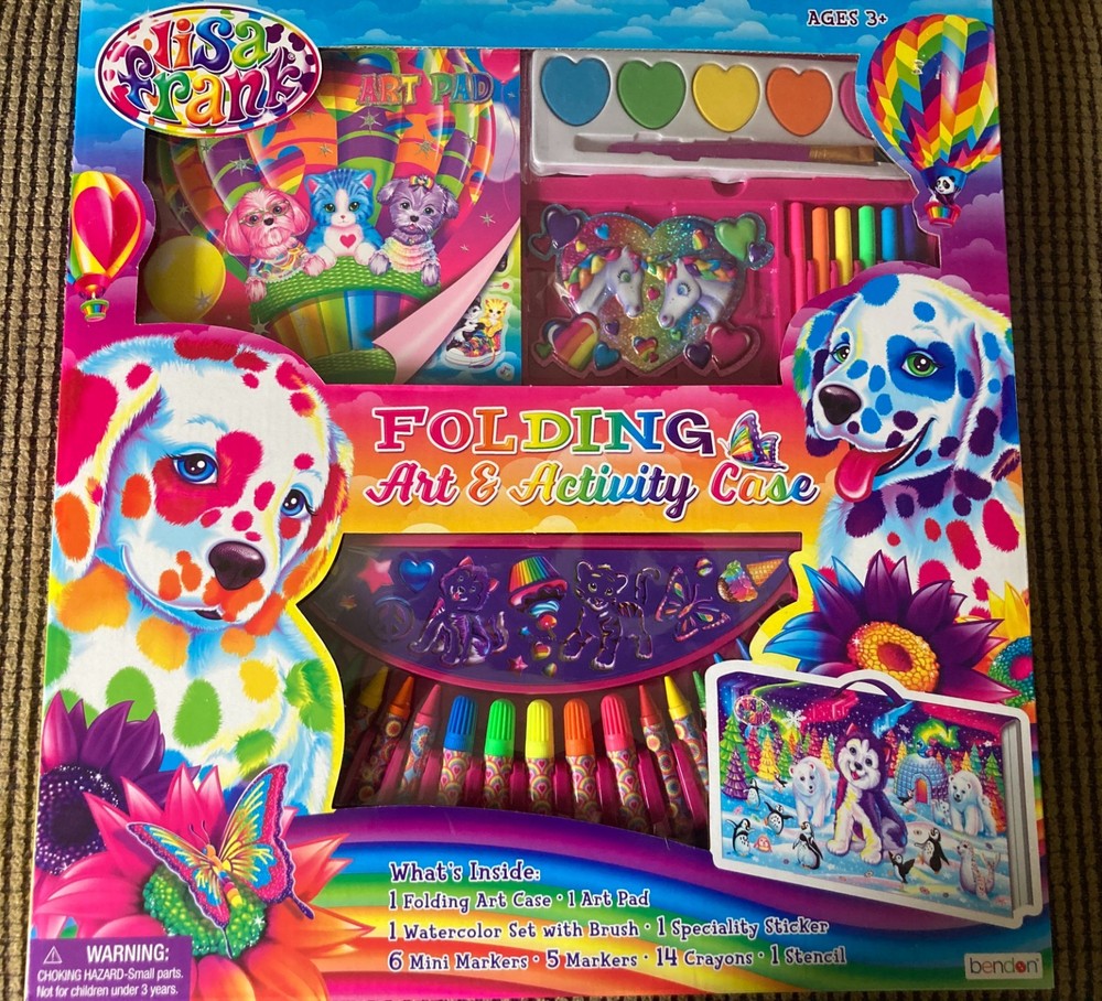 Bendon Folding Art & Activity Set: Lisa Frank