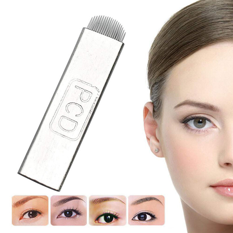 Permanent Makeup Needles Eyebrow Tattoo Microblading Needle For 3D Embroidery