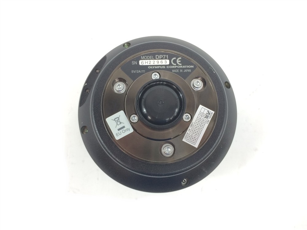 Olympus DP71 Piezo-Shifted 12.5 Megapixel Microscope CCD Camera