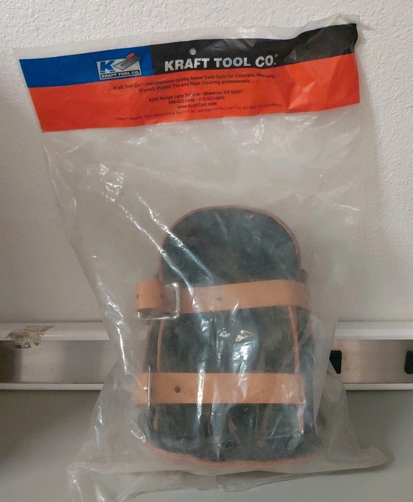 Kraft Tools (WL087) Leather Knee Pads