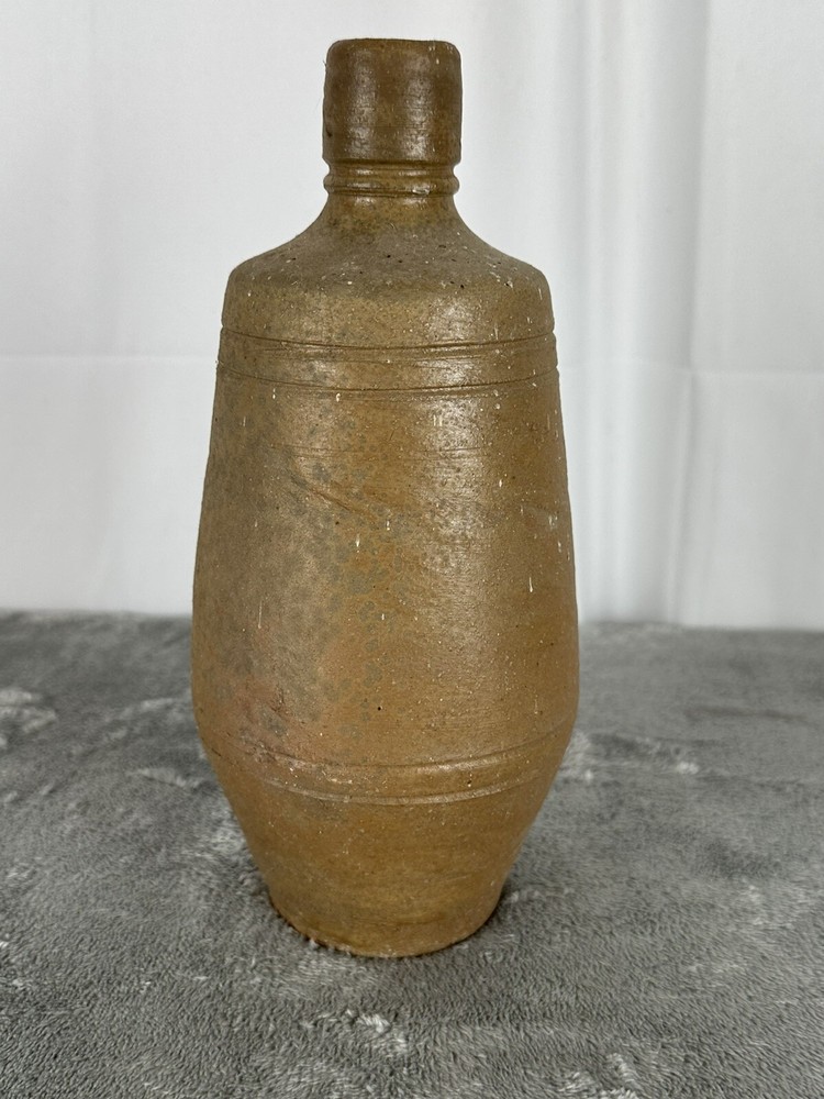 Vintage Stoneware Bottle Empty Bottle Vintage Heavy