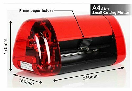 DIY Stickers Cutter A4 Vinyl Cutter Plotter Cutting Machine Contour Cut Function