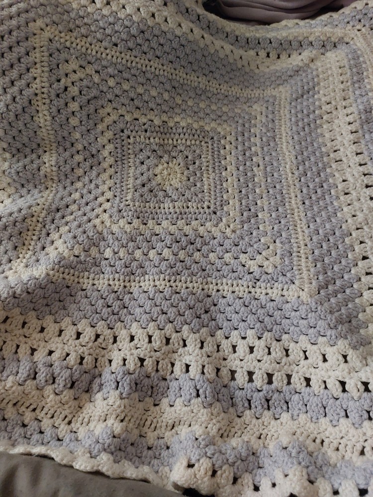 Hand Crocheted Baby Blanket