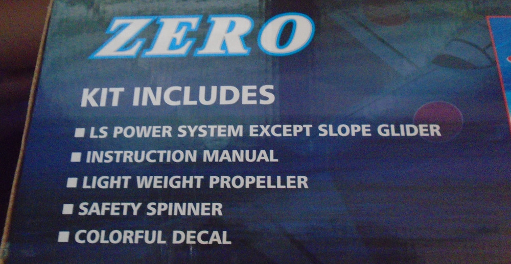 Vintage Zero Easy Fighter RC Airplane RTF