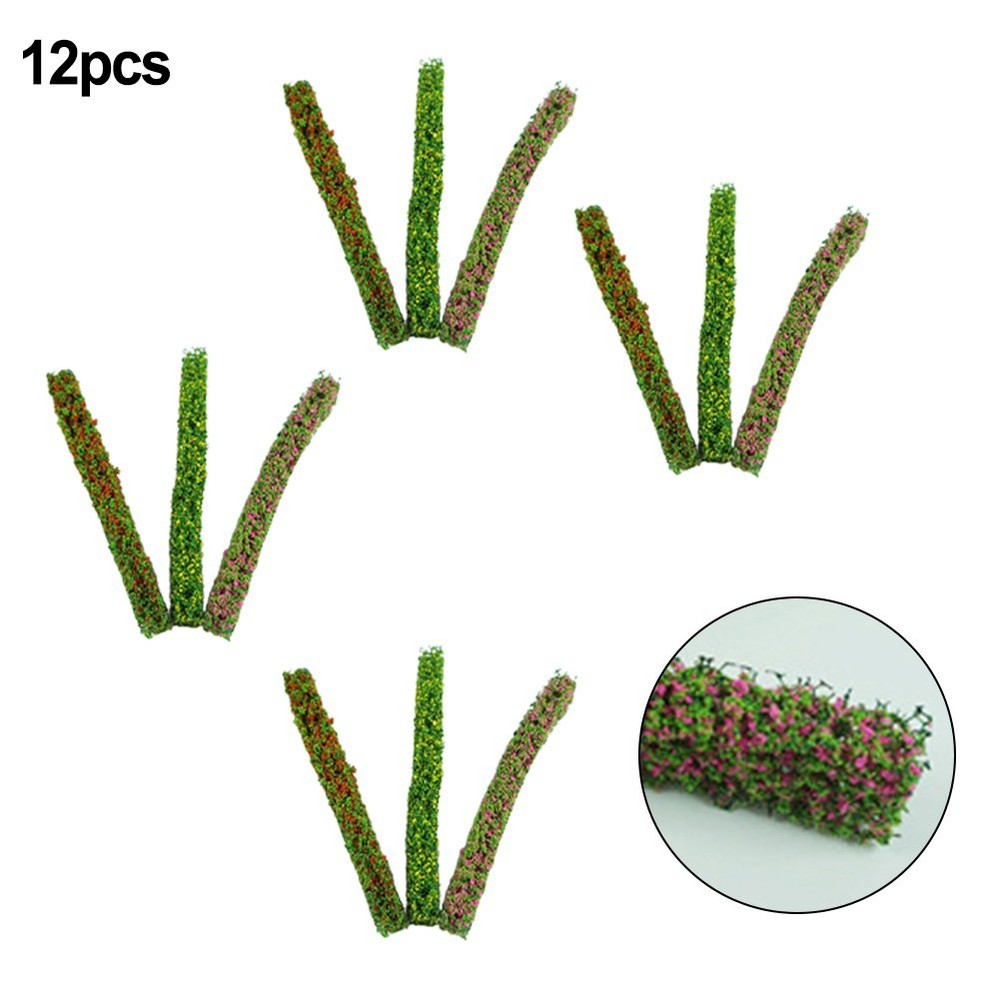 Scene Layout Shrub Strips Architectural City Beautification DIY Miniature