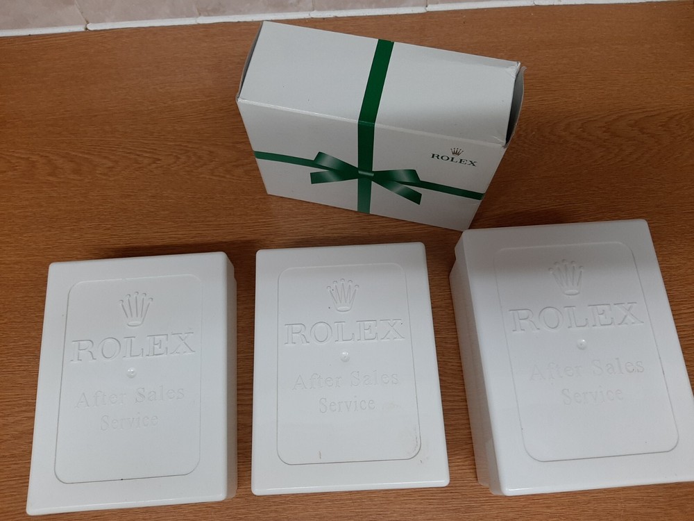4 Rolex After sales Service Box