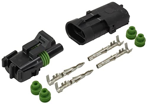 Fastronix Weather Pack Connector Kit () 2-Pin