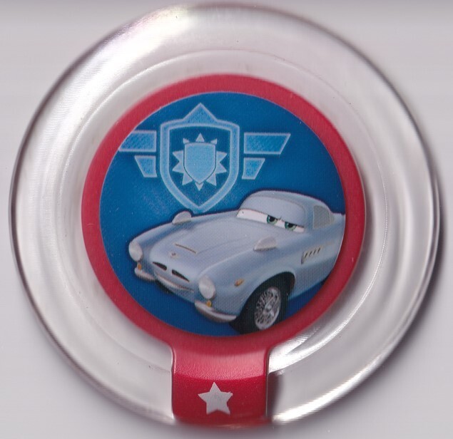 Disney Infinity - C.H.R.O.M.E. Armor Shield Disc