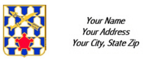 Address Labels - 16th Infantry Regt.