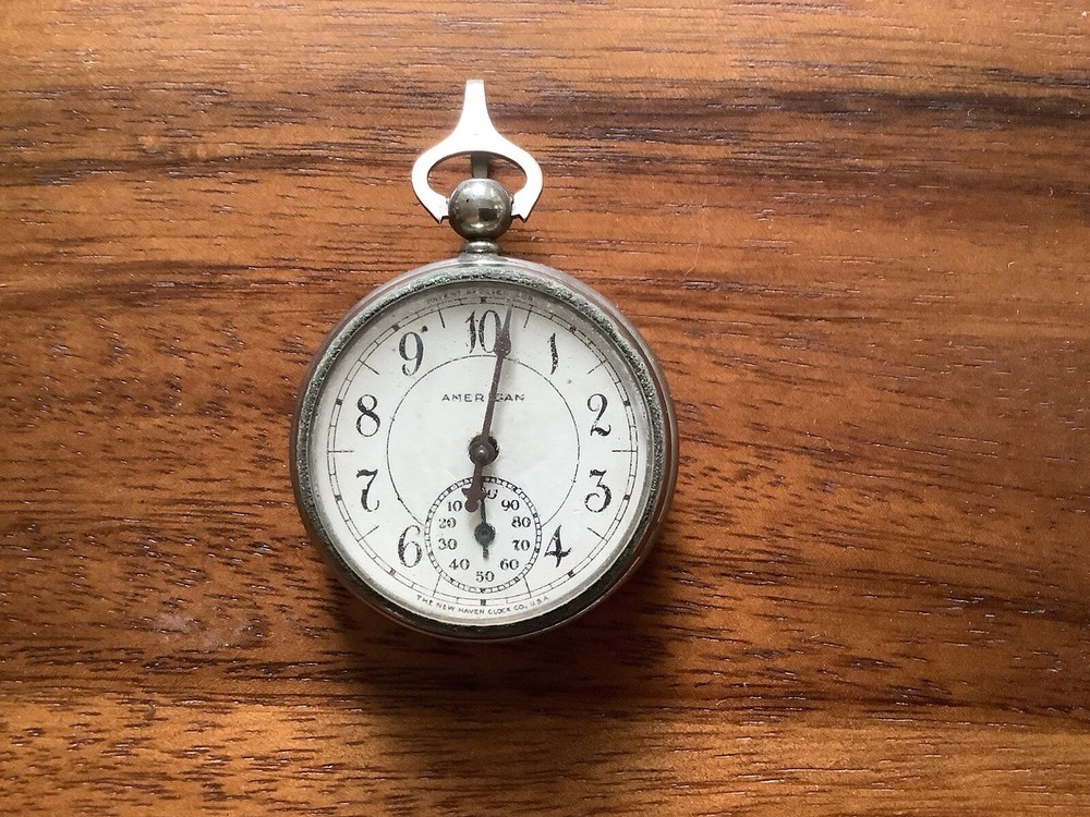 Vintage New Haven Clock Co. pedometer