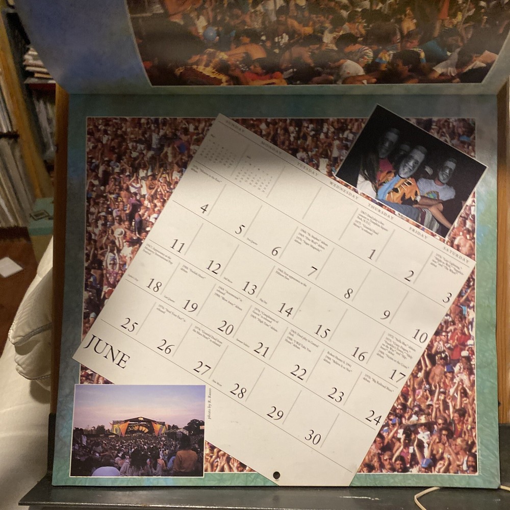 Vintage Grateful Dead Calendar 1995