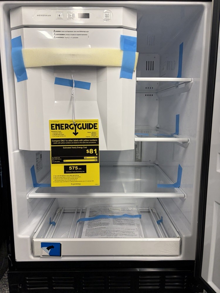 GE Monogram ZIFI240HII 24" Panel Ready CD Under Counter Refrigerator