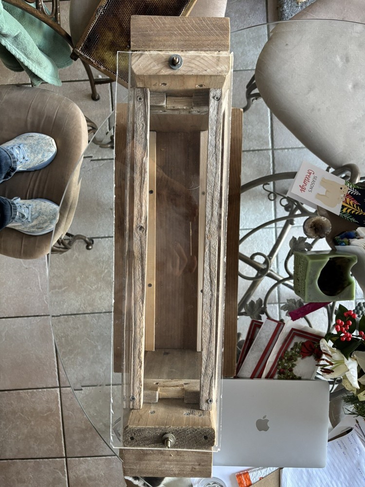 Homemade Observation Bee Hive