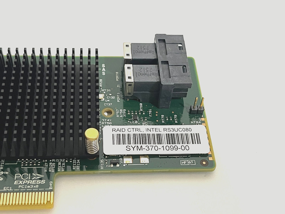 LSI Intel RS3UC080 12Gb/s PCIe x8 Gen3 SAS RAID Module Controller Low Profile
